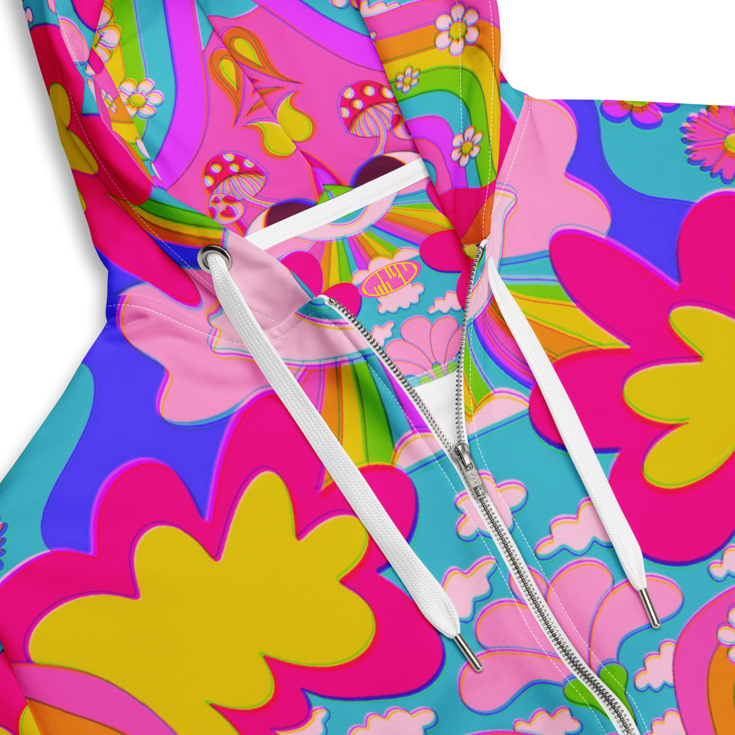 Cosmic Gaze Zip Up Hoodie