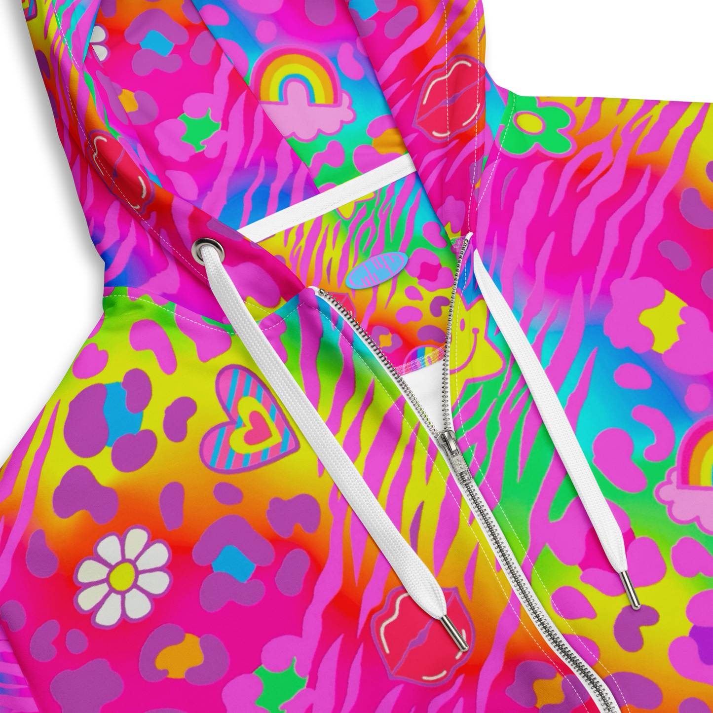 Wild Side Zip Up Hoodie