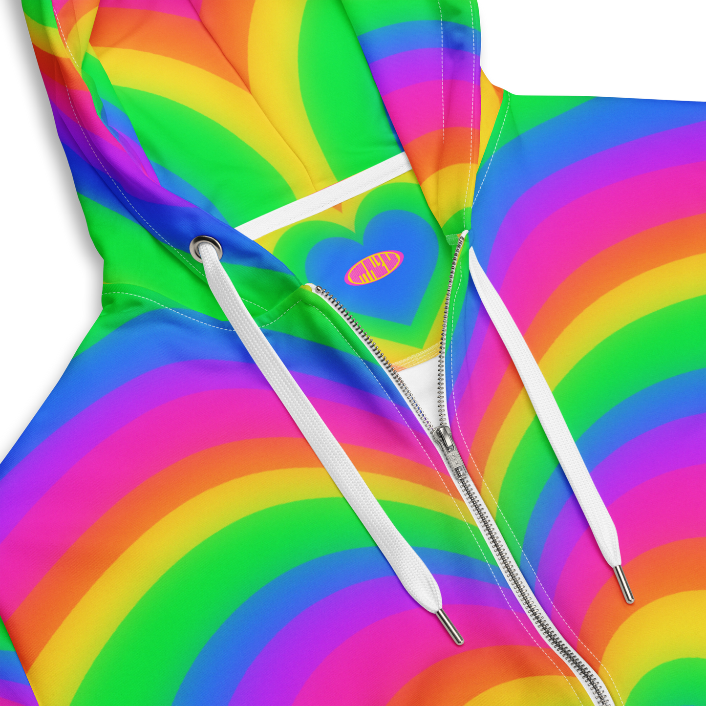 Loved Up Zip Up Hoodie