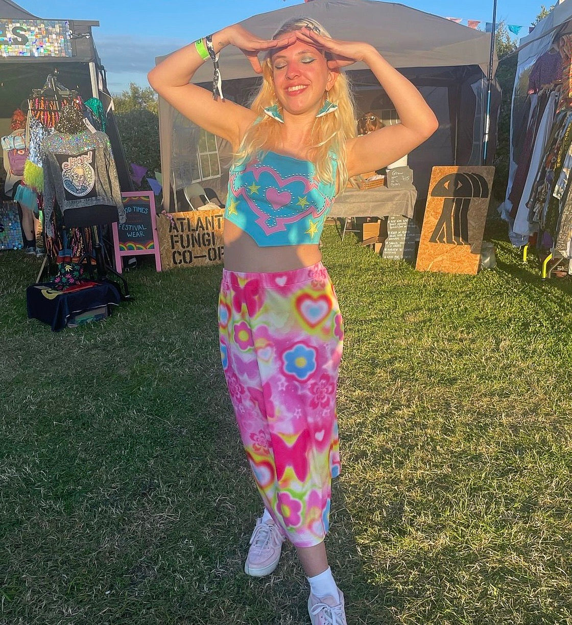 Angel Energy Midi Skirt