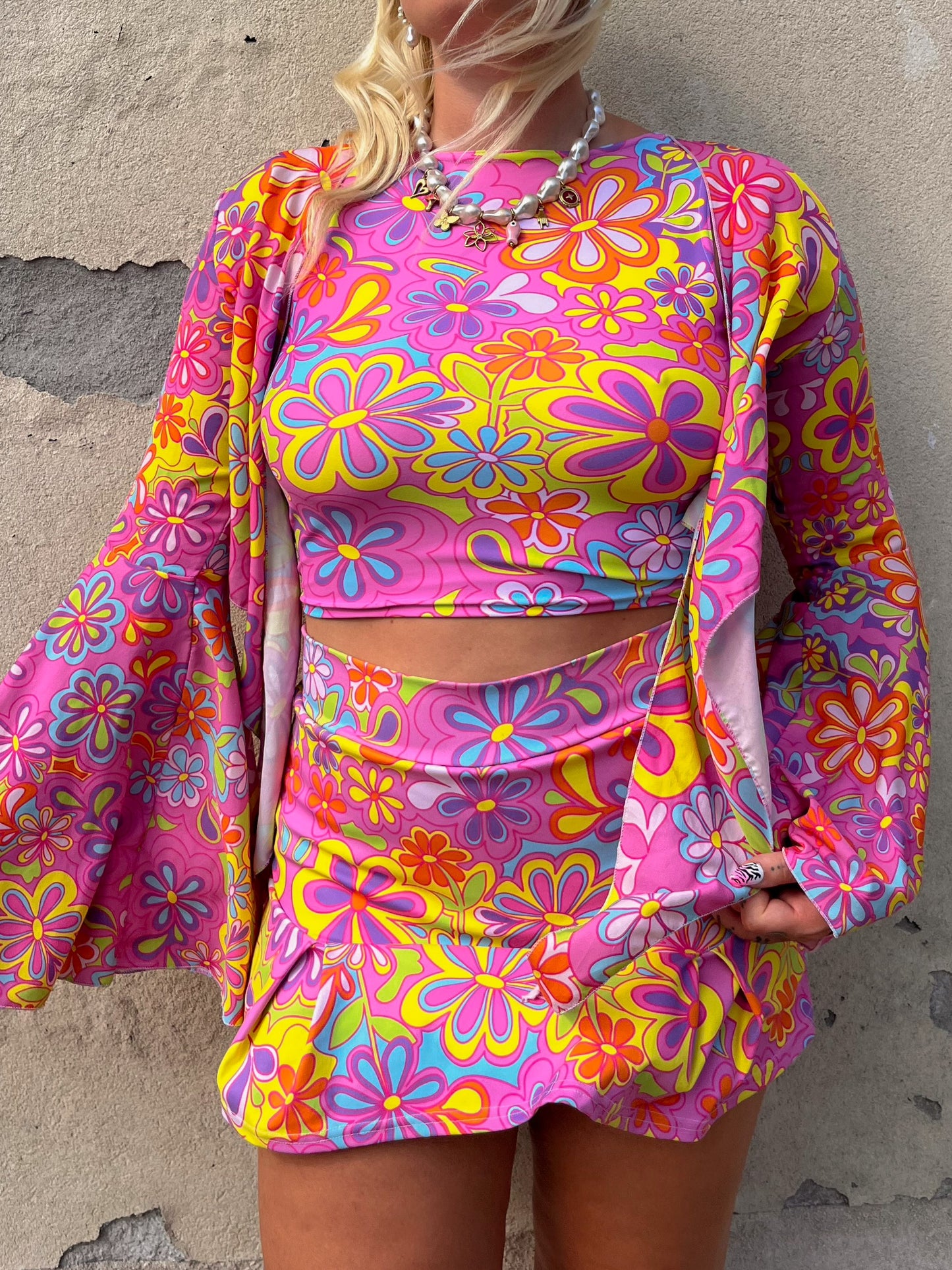 Groovy Bloom Reversible Tank Top