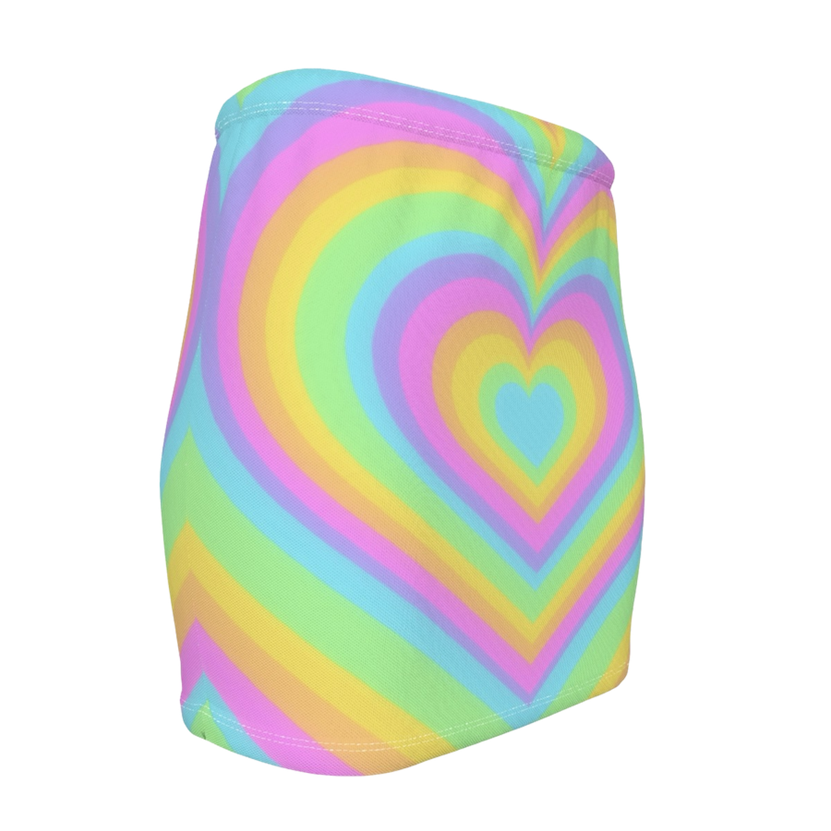 Loved Up Mini Skirt (Pastel)