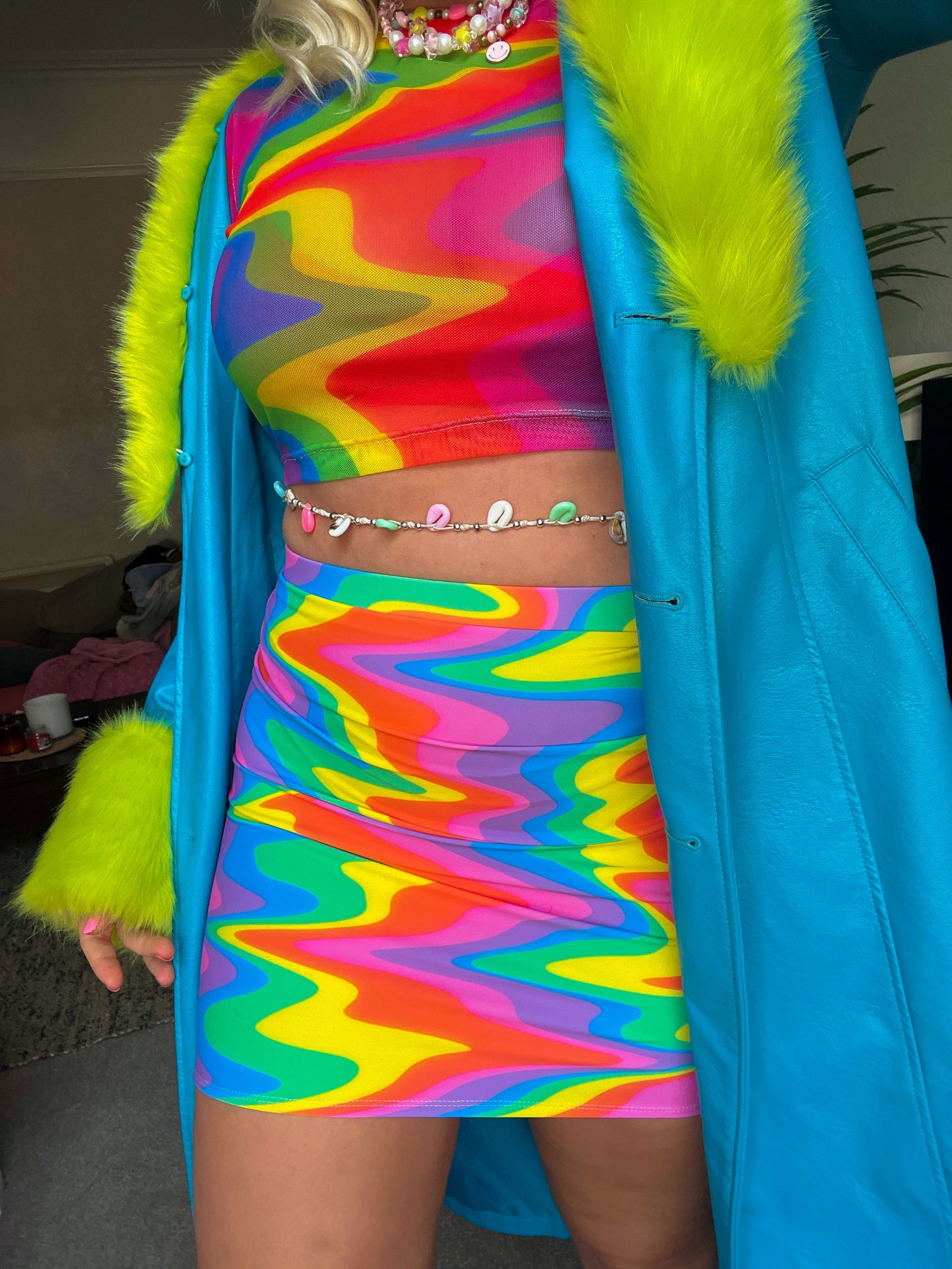 Totally Trippin’ Mini Skirt