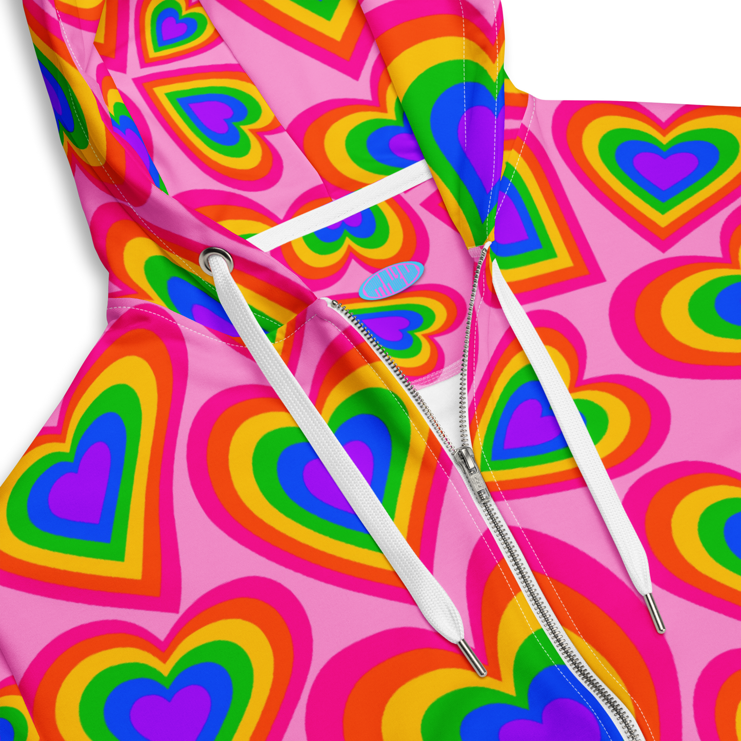 One Love Zip Up Hoodie