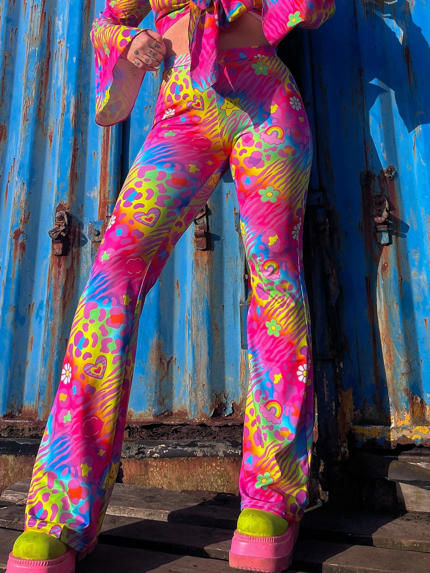 Wild Side Bell Bottom Flares