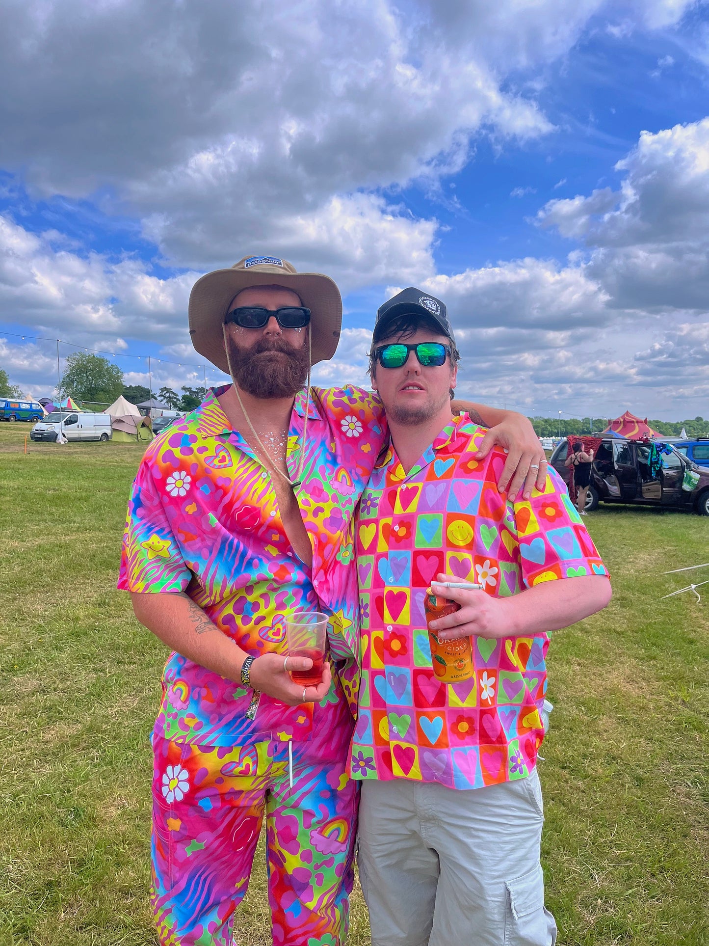 Happy Daze Luxe Lounge Shirt Men’s