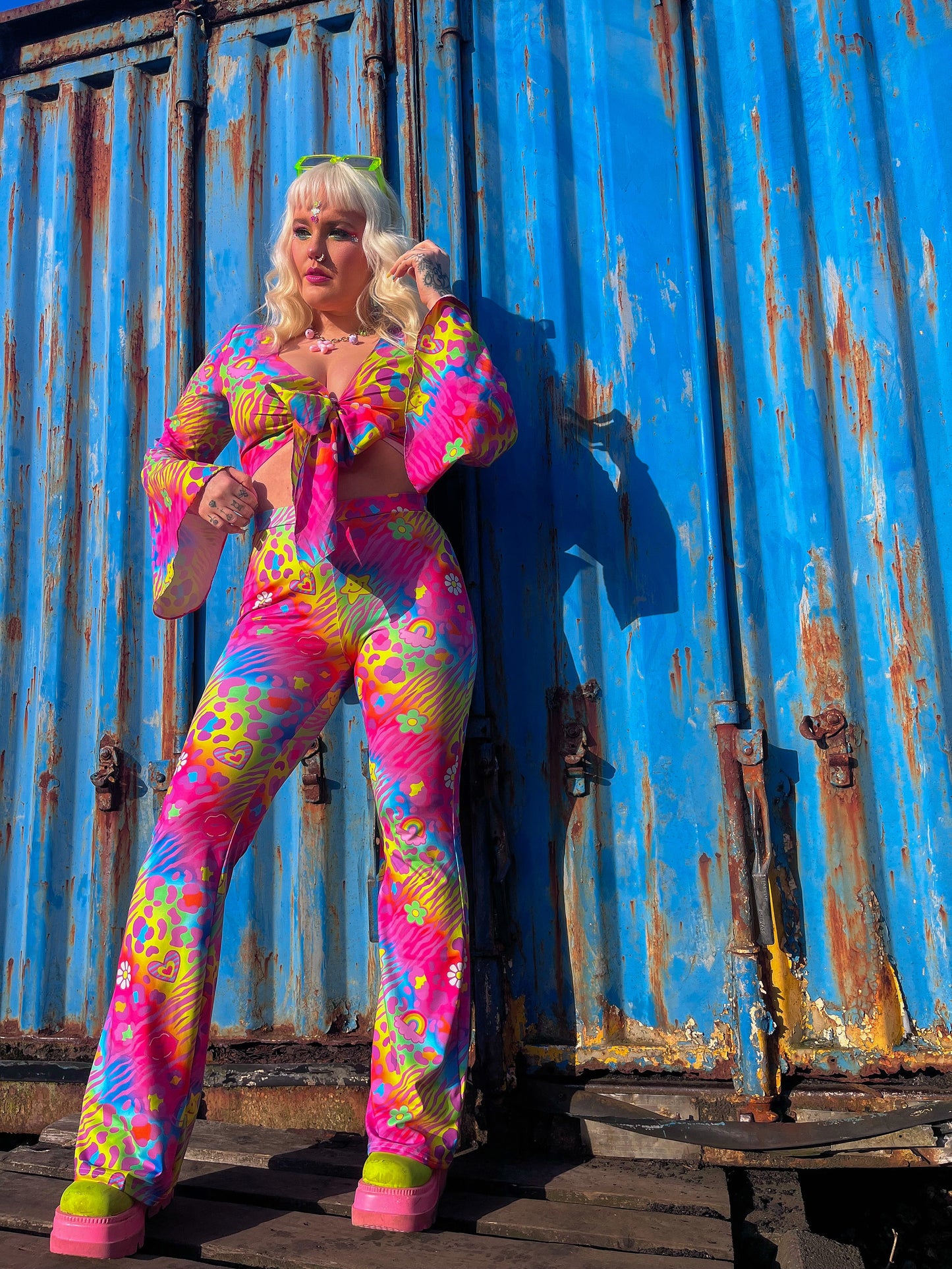 Wild Side Bell Bottom Flares