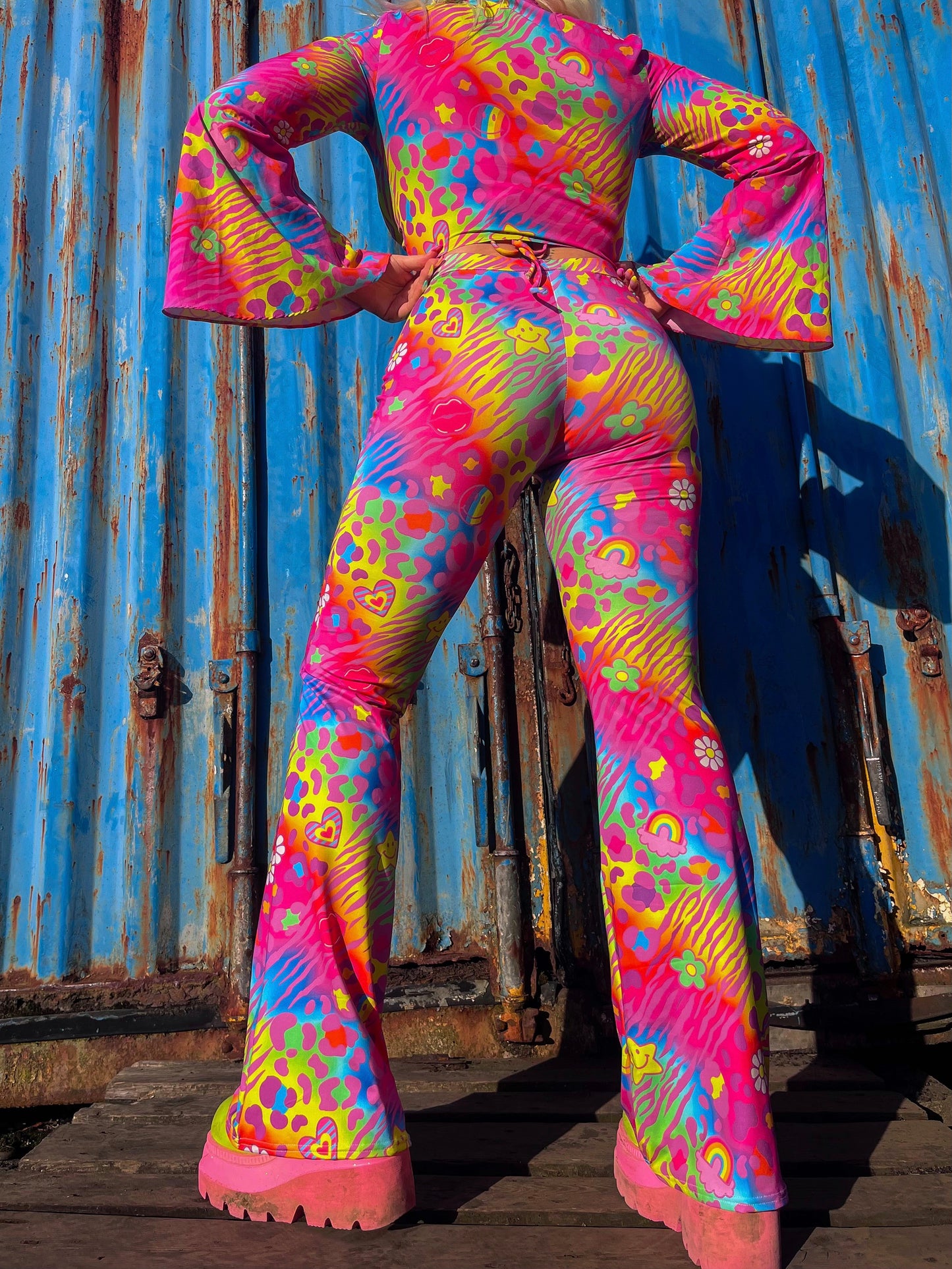 Wild Side Bell Bottom Flares