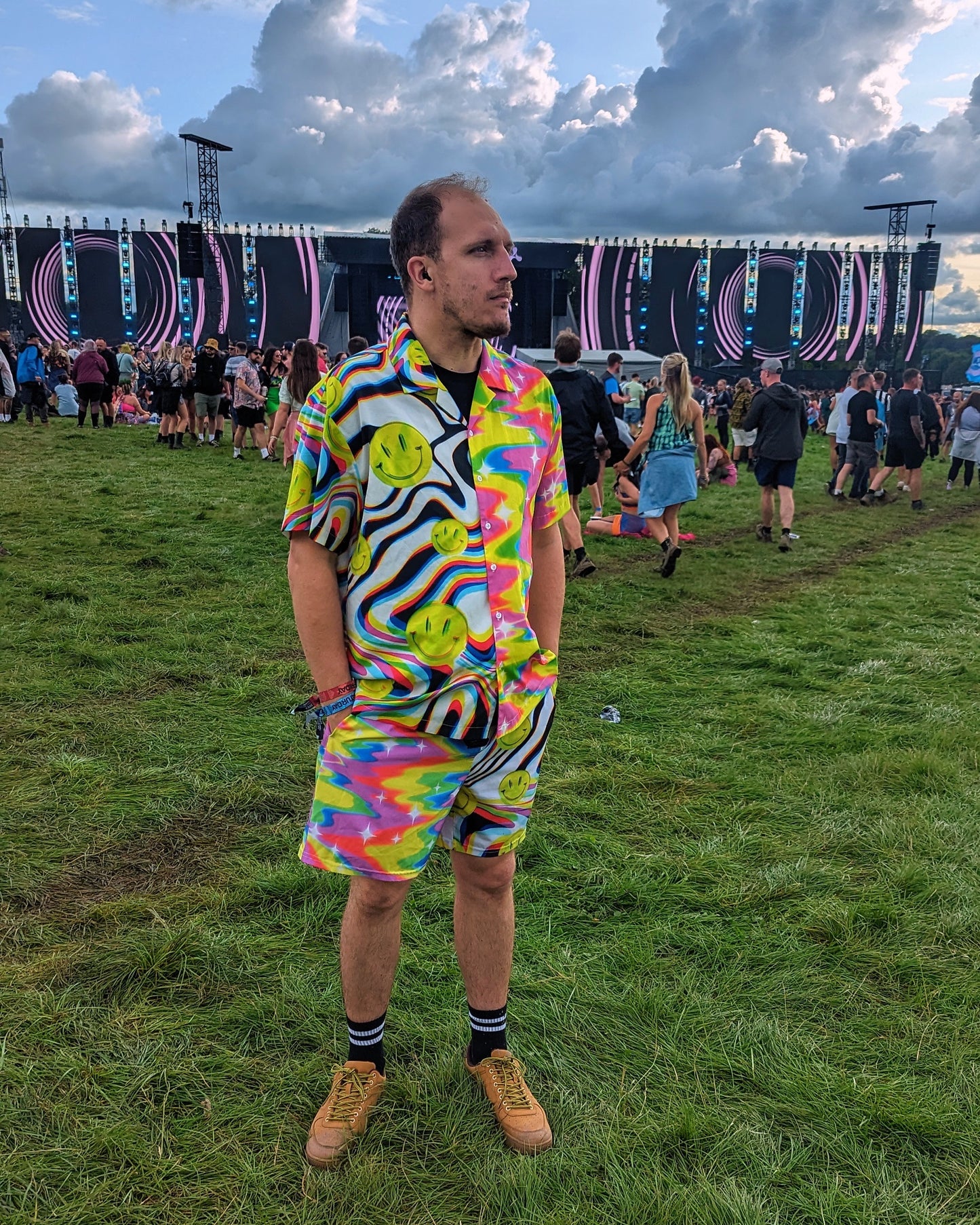 Disco Trip Luxe Lounge Shirt Men’s