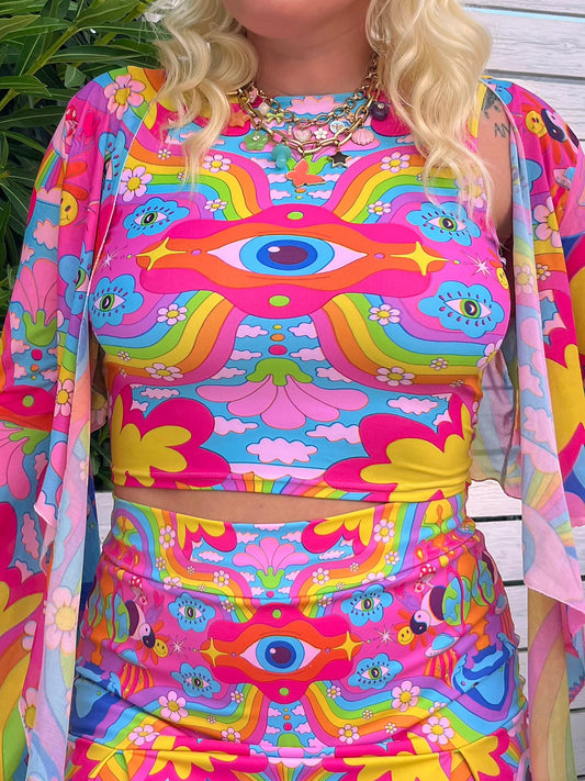 Cosmic Gaze Reversible Tank Top