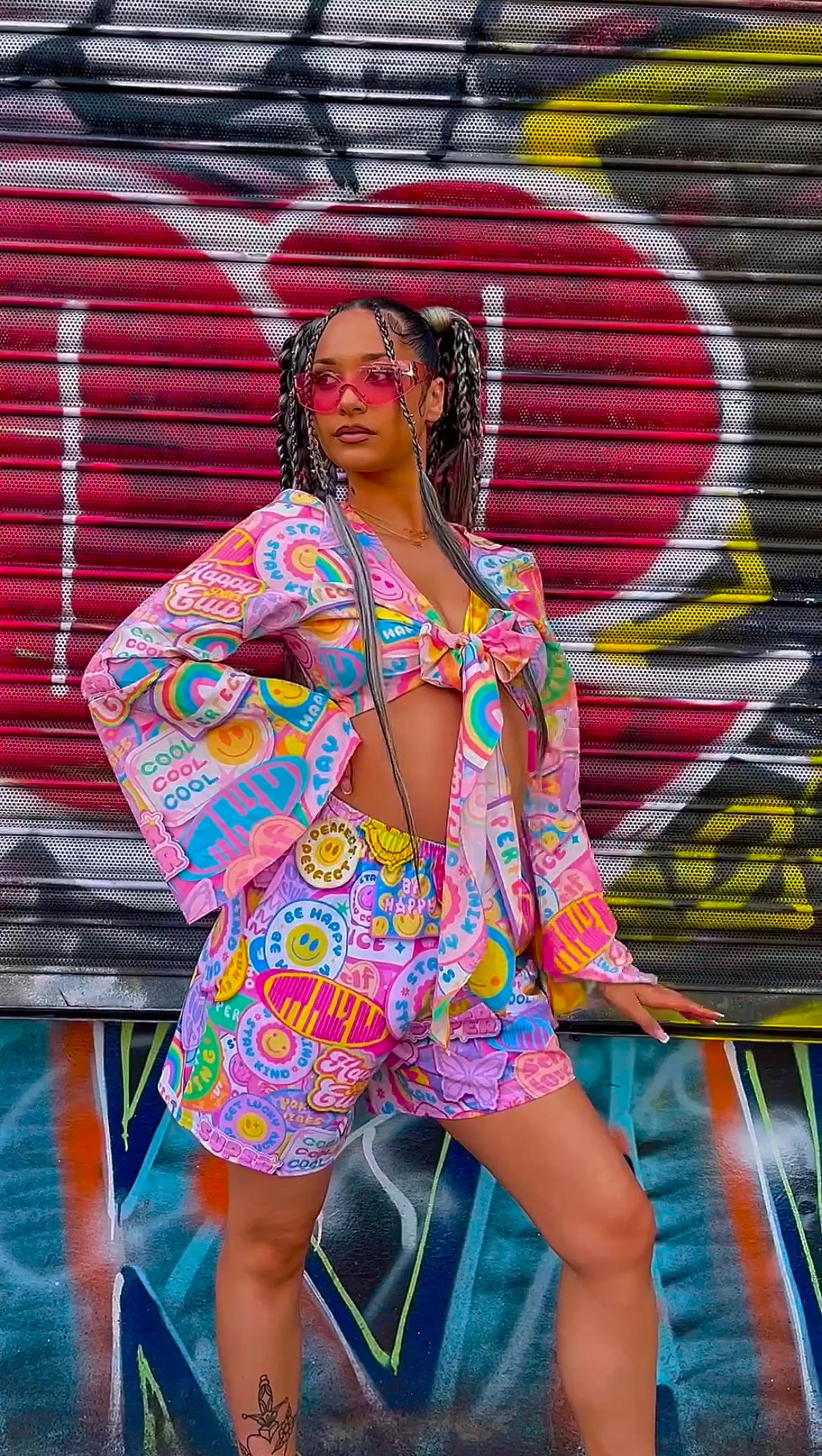 Positive Vibes Sport Shorts