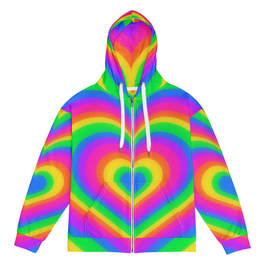 Loved Up Zip Up Hoodie