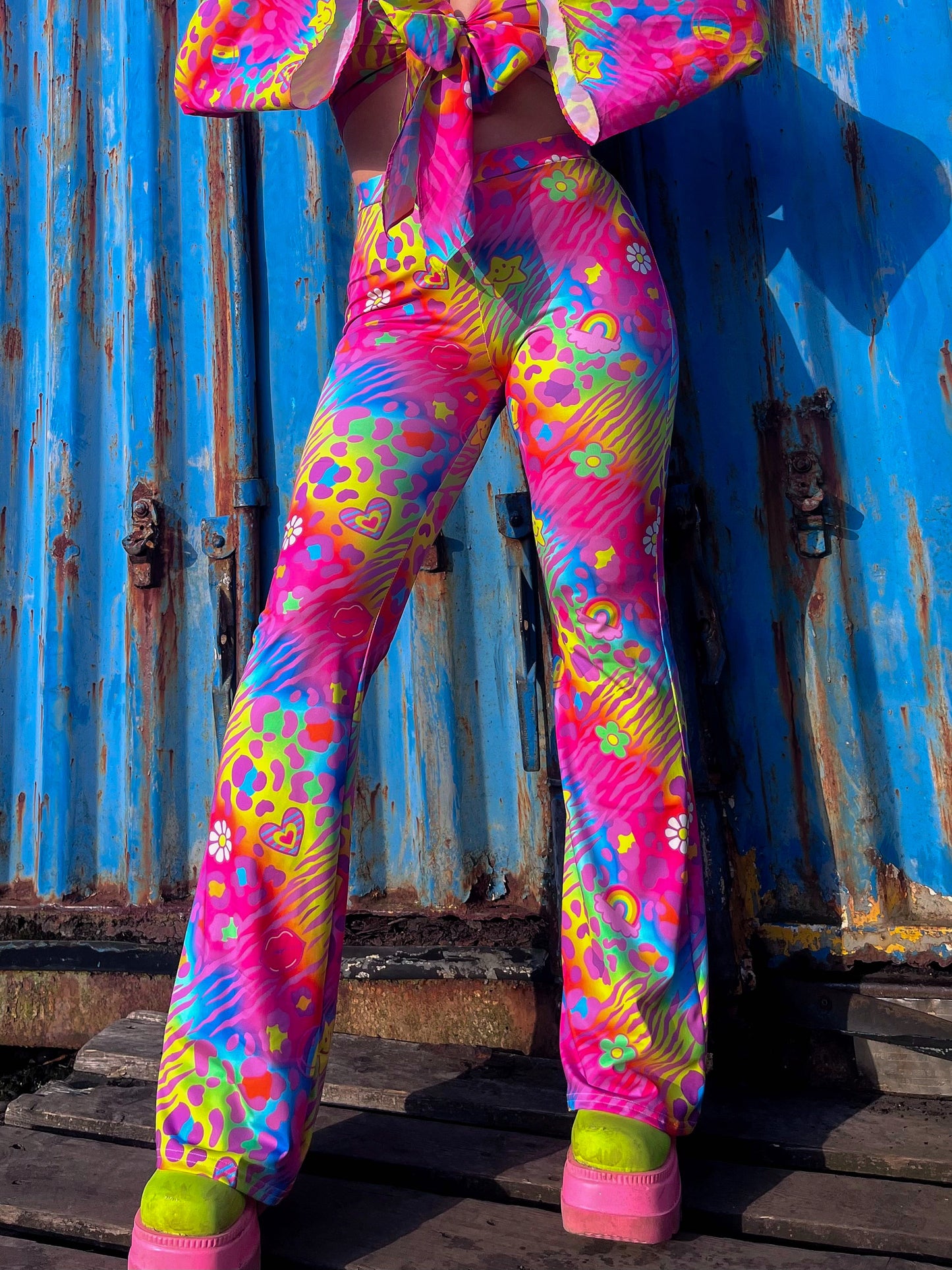 Wild Side Bell Bottom Flares