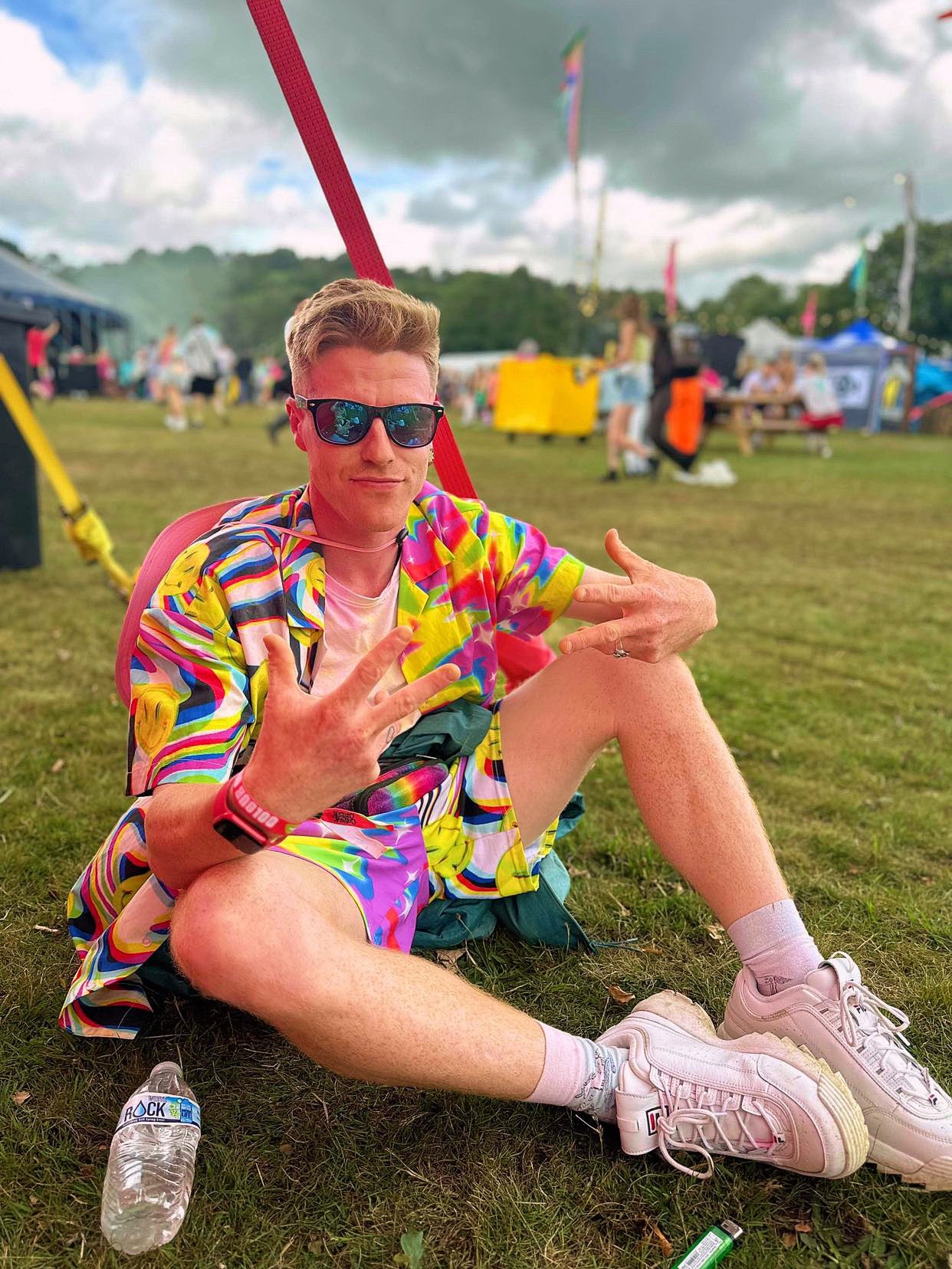 Disco Trip Luxe Lounge Shirt Men’s