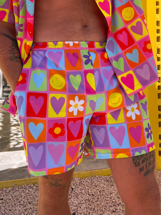 Happy Daze Sport Shorts