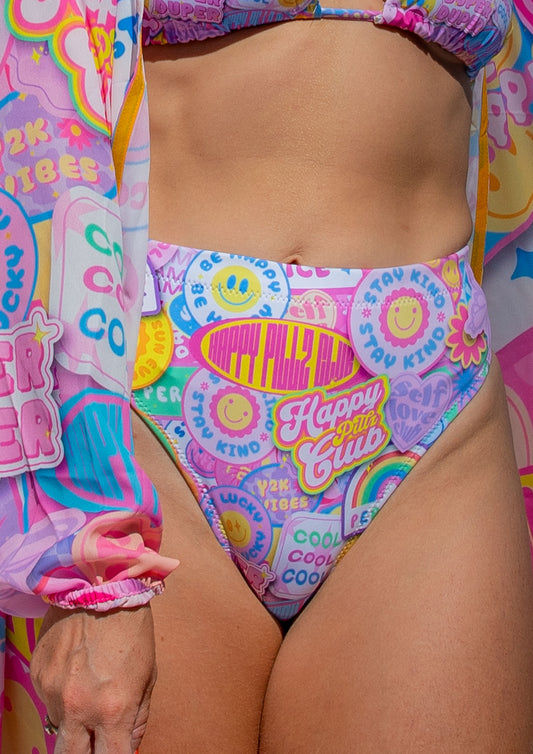 Positive Vibes Bikini Bottoms