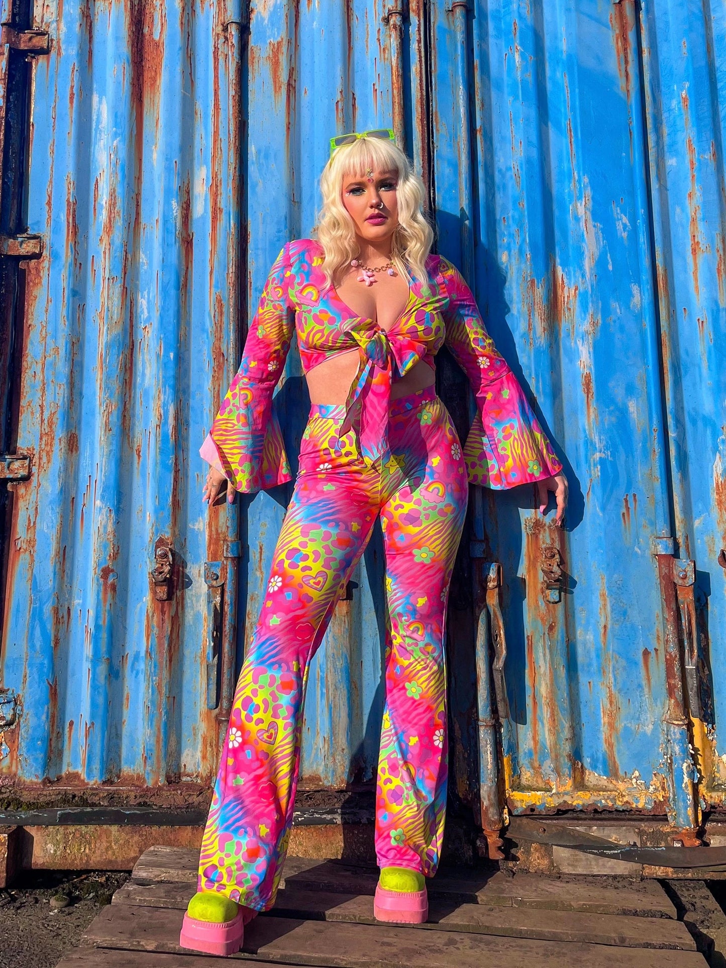 Wild Side Bell Bottom Flares