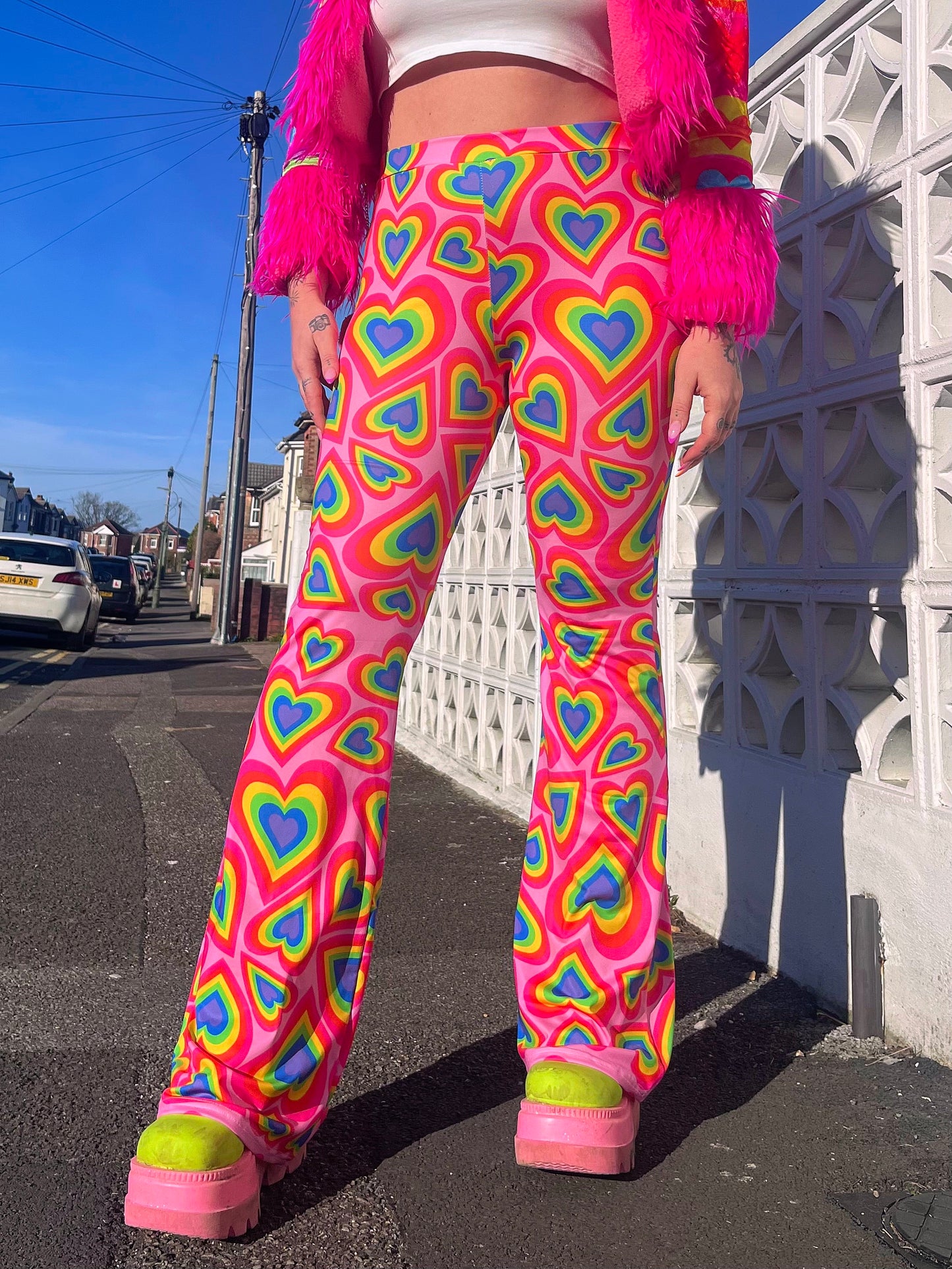 One Love Bell Bottom Flares