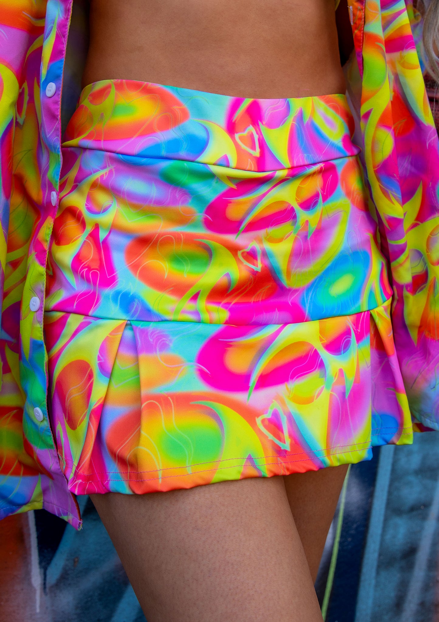 Aura Pleated Skort