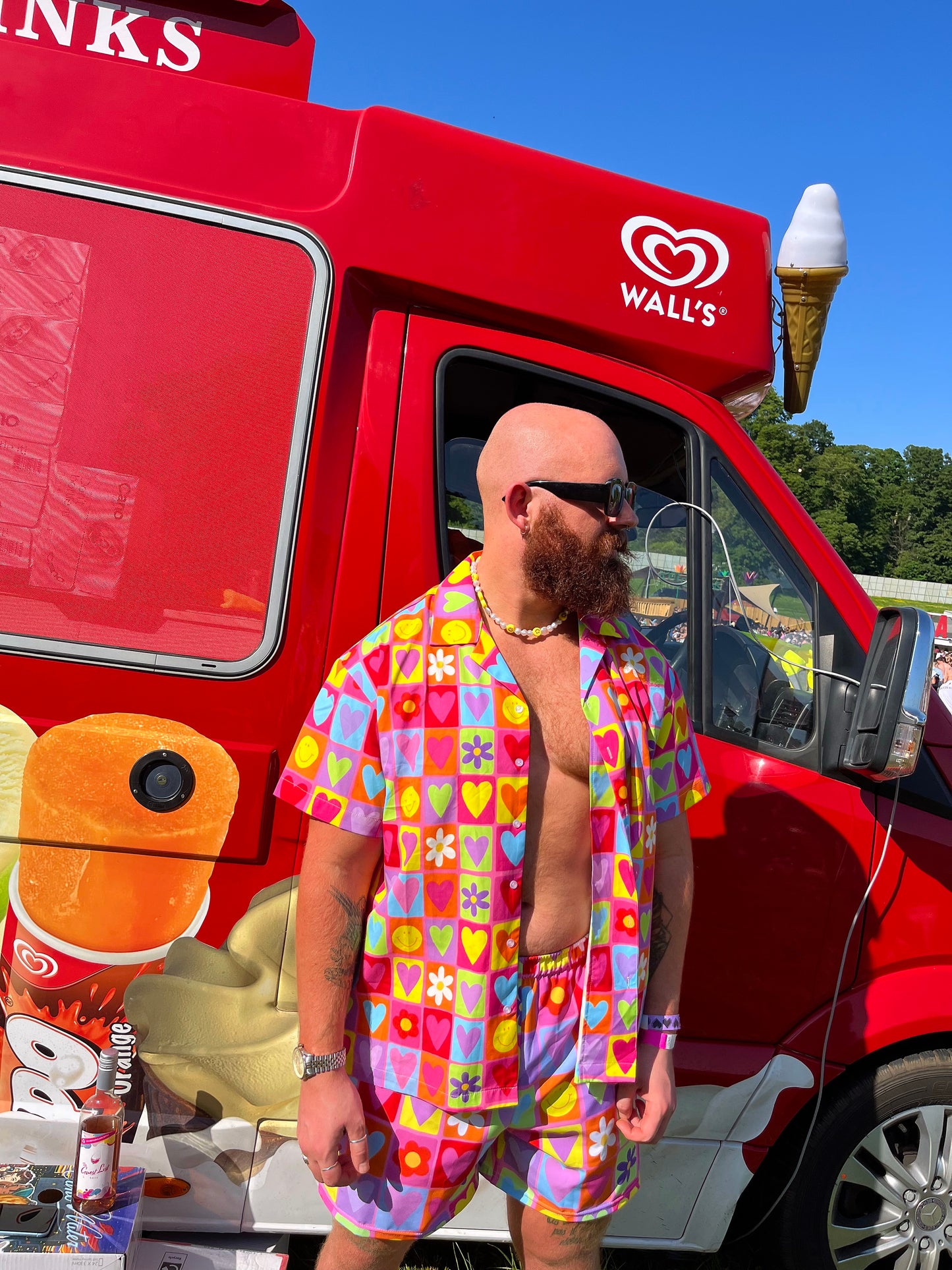 Happy Daze Luxe Lounge Shirt Men’s