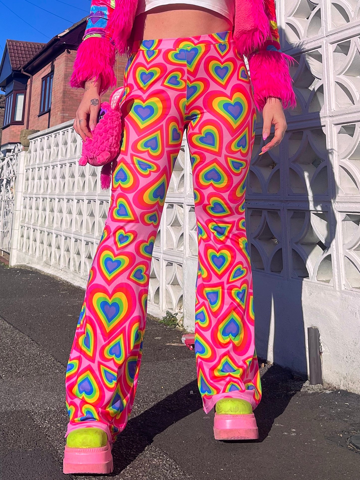 One Love Bell Bottom Flares