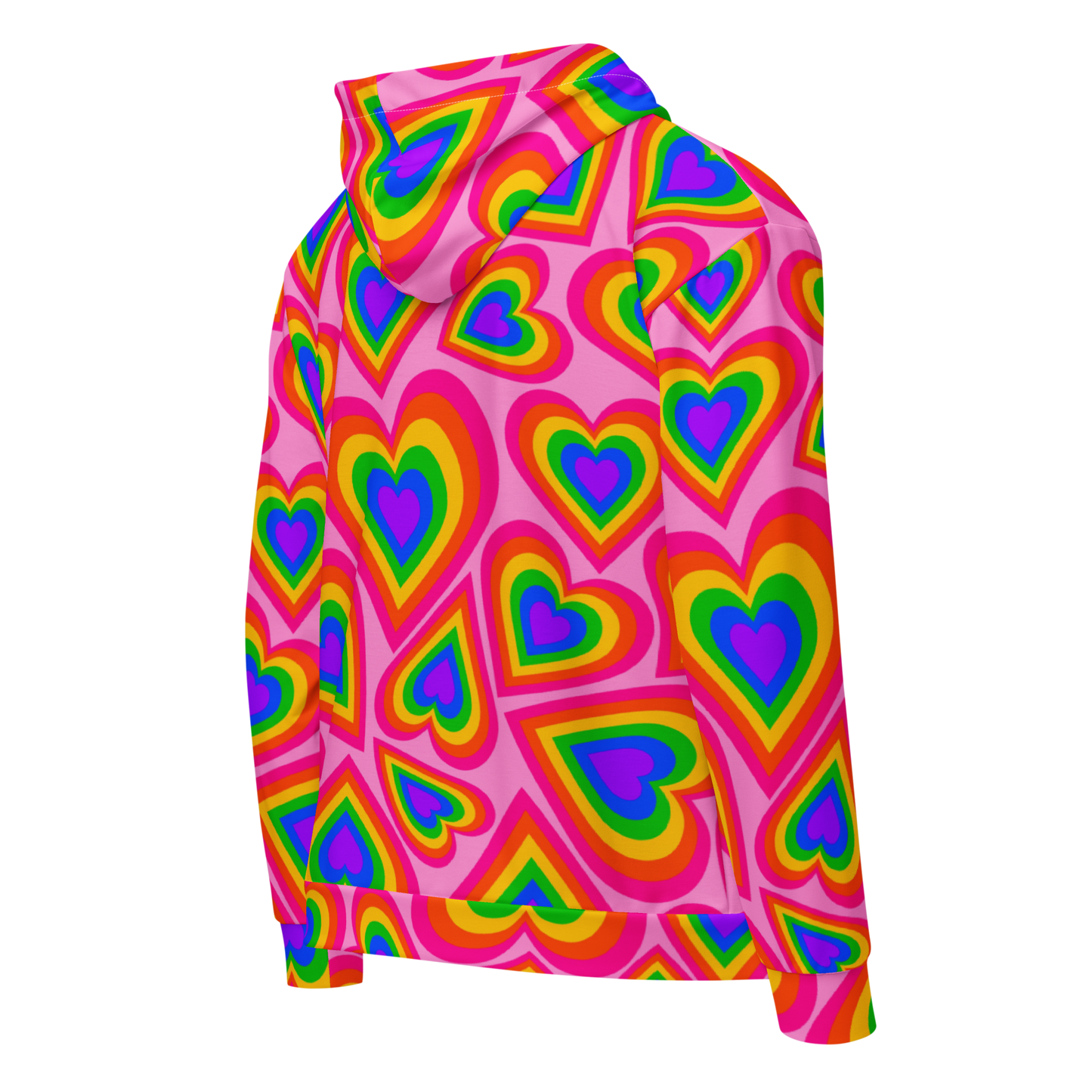 One Love Zip Up Hoodie