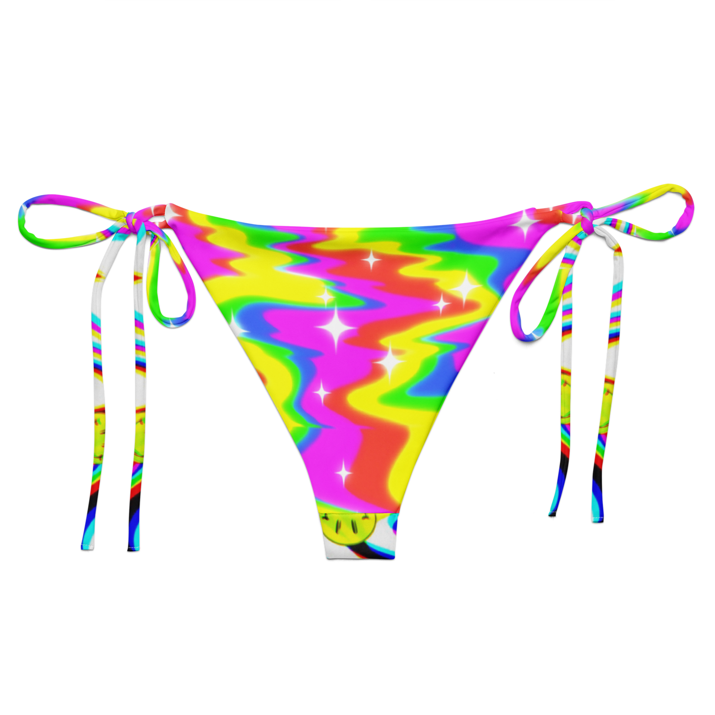 Disco Trip String Bikini Bottoms