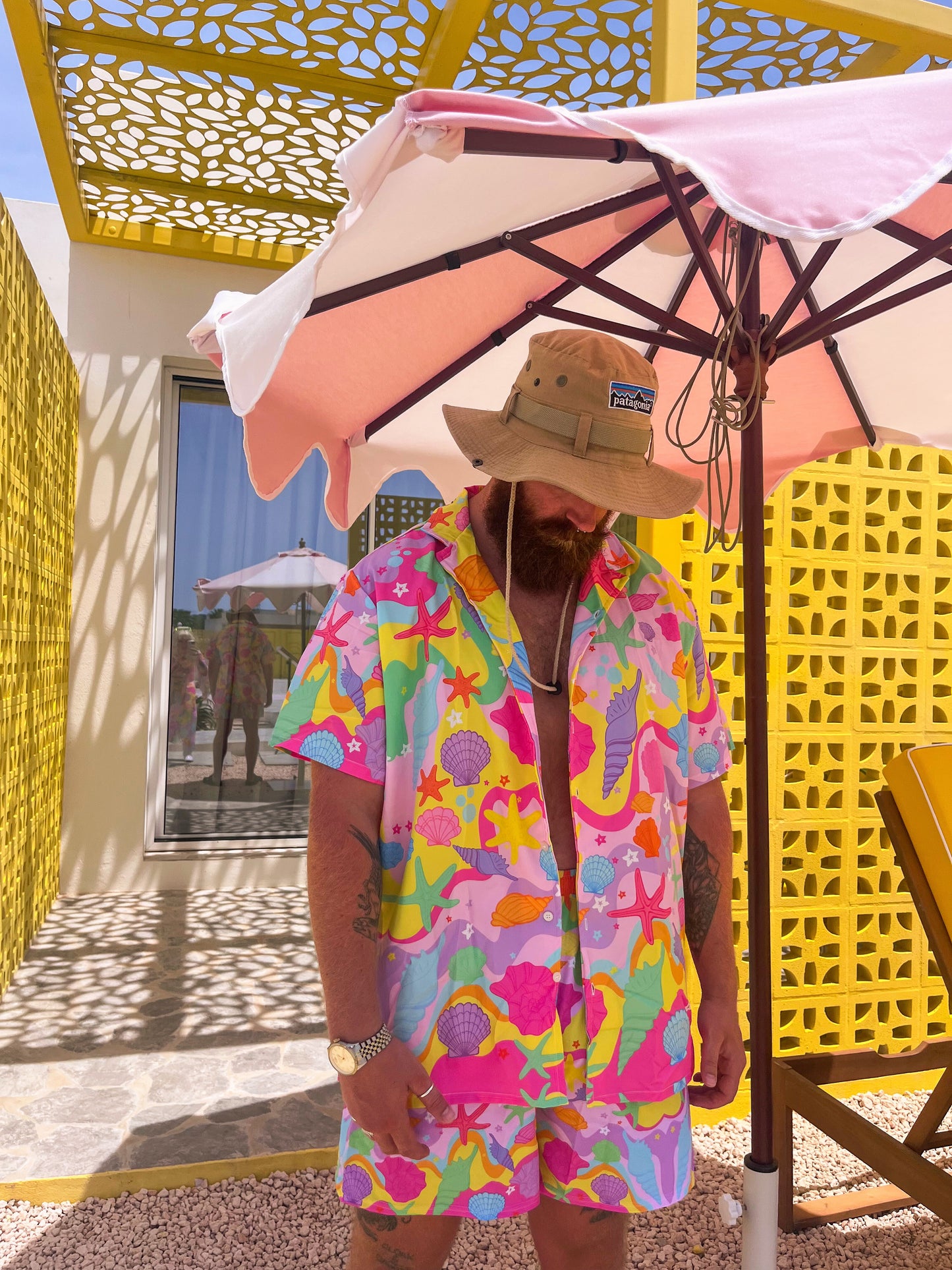 Rainbow Reef Luxe Lounge Shirt