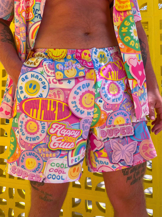 Positive Vibes Sport Shorts Men’s