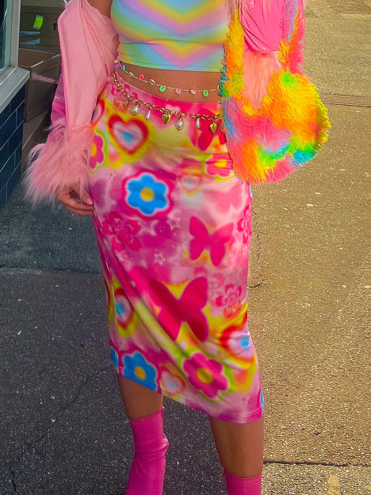 Angel Energy Midi Skirt